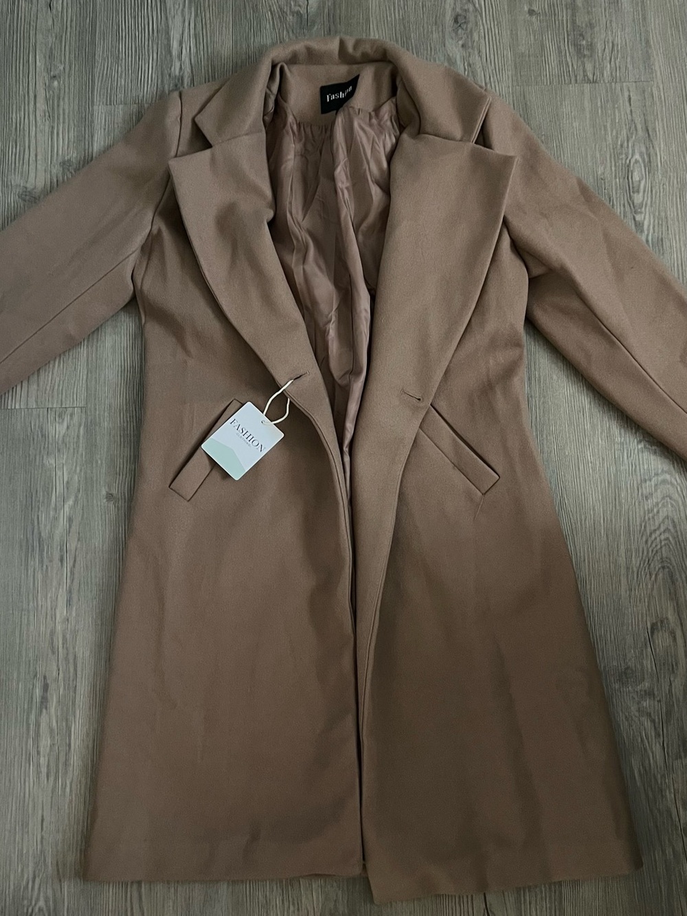 Classic Taupe Trench Coat - Brand